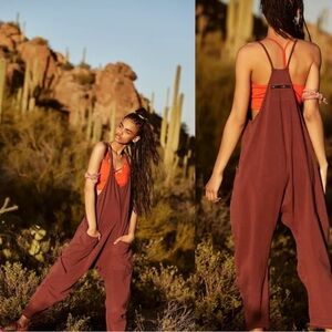 Free People Hot Shot Onesie: Bitter Chocolate🍫